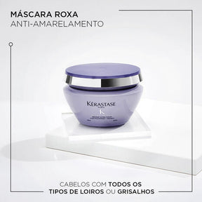 Máscara Desamareladora Kérastase Blond Absolu Ultra-Violet 200ml