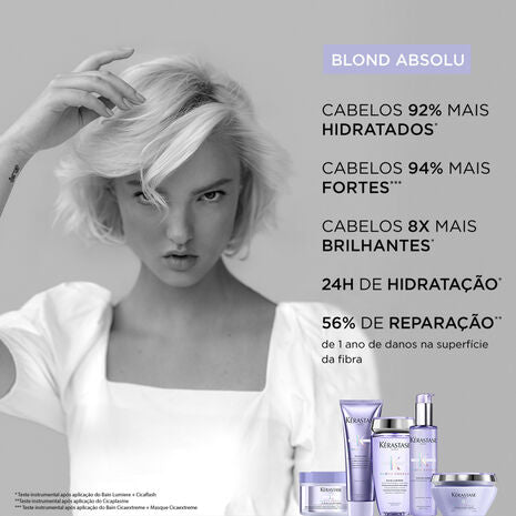 Máscara Desamareladora Kérastase Blond Absolu Ultra-Violet 200ml