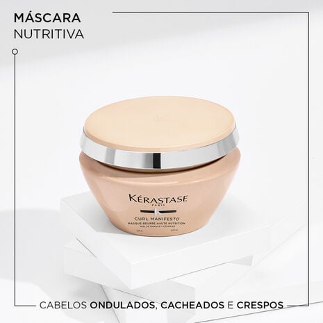 Máscara Capilar Kérastase Curl Manifesto Masque Beurre Haute Nutrition 200ml