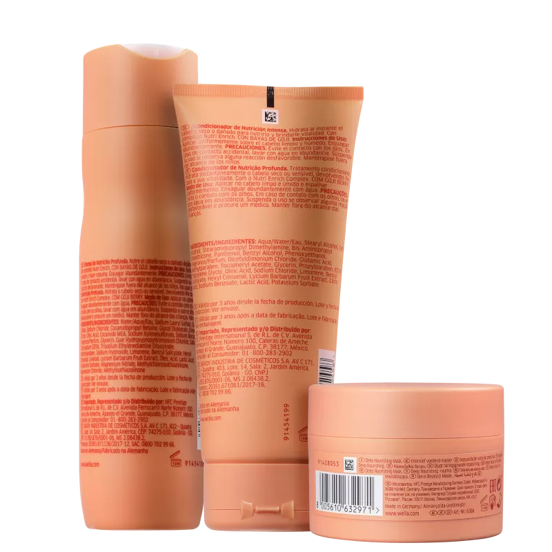 Kit Wella Professionals Invigo Nutri-Enrich Trio (3 Produtos)