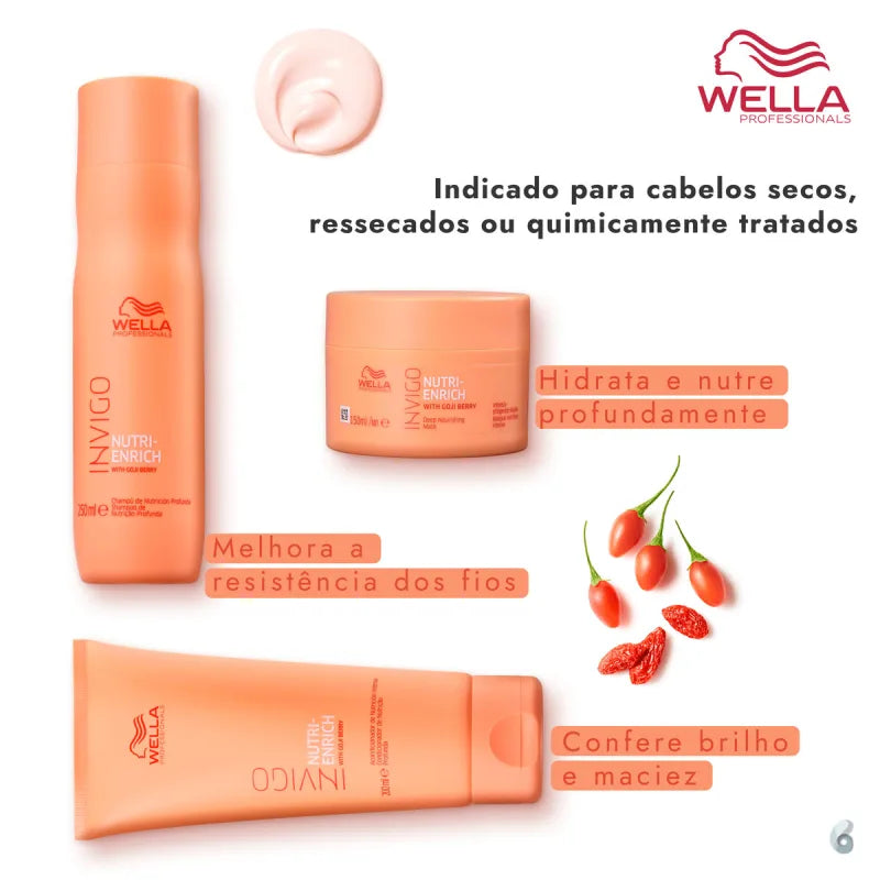 Kit Wella Professionals Invigo Nutri-Enrich Trio (3 Produtos)