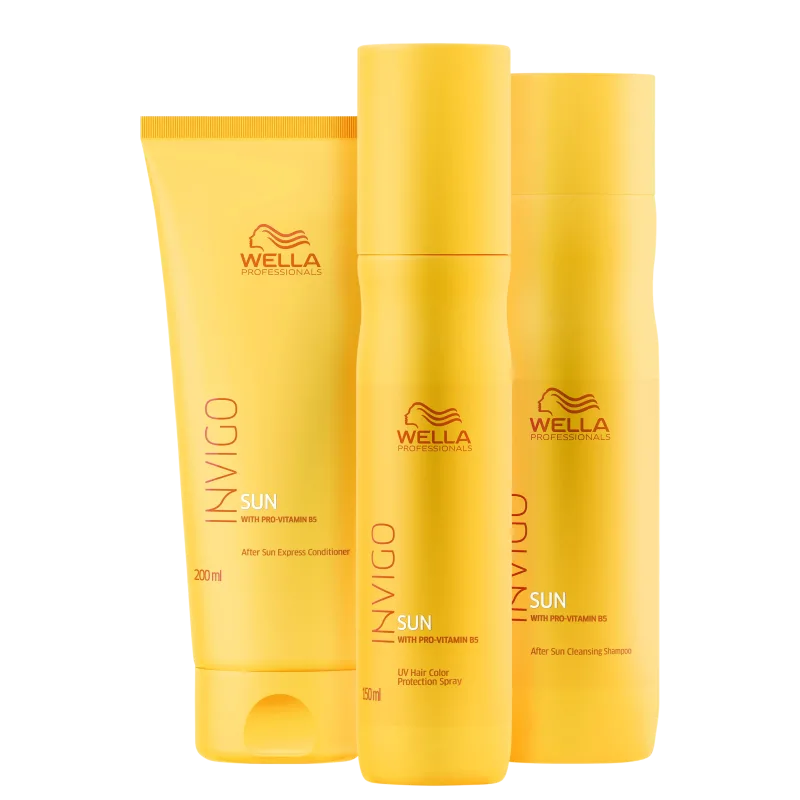 Kit Wella Professionals Invigo Sun Trio (3 Produtos)