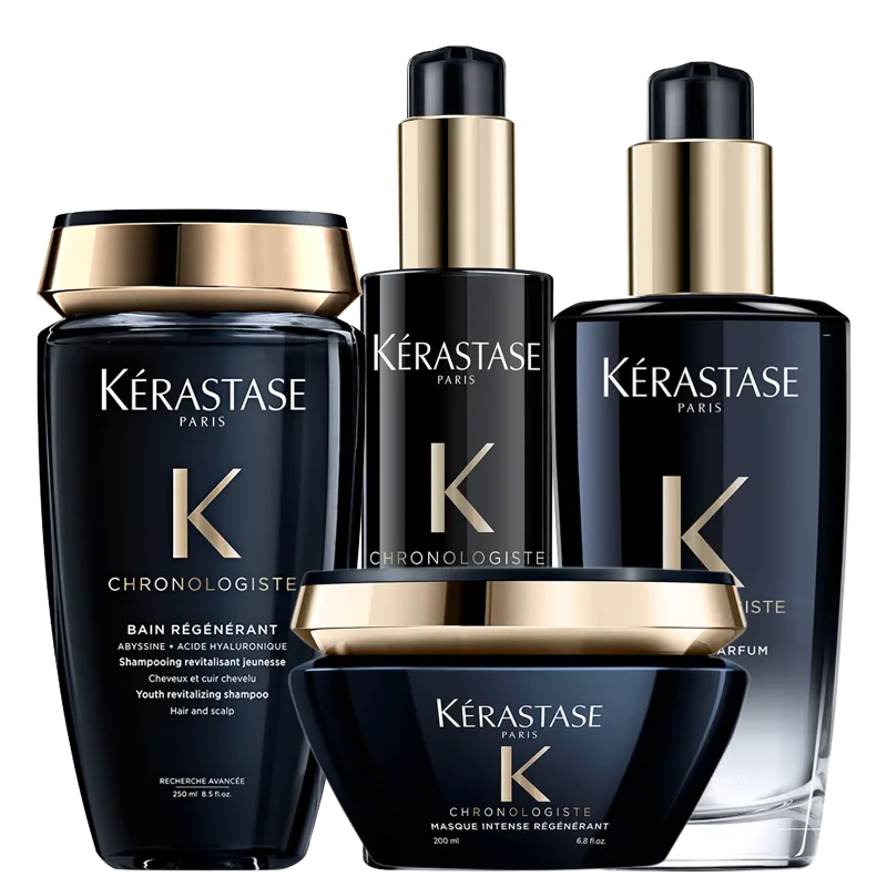 Kit Kérastase Chronologiste 4 Passos (4 Produtos)