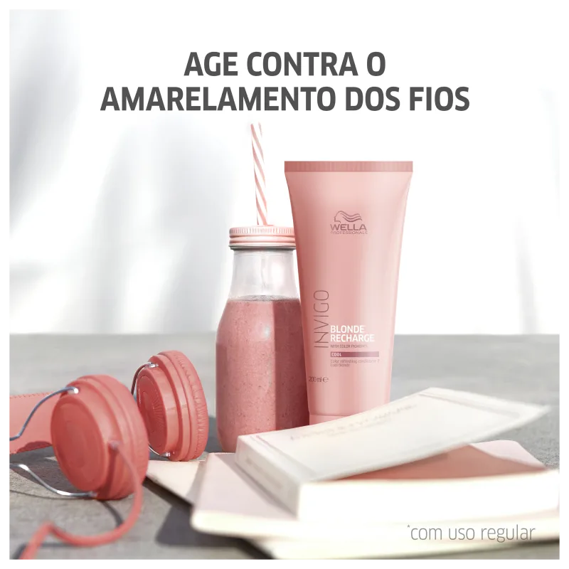 Kit Wella Professionals Invigo Blonde Recharge Duo (2 Produtos)