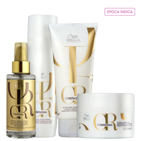 Kit Wella Professionals Oil Reflections Luminous (4 Produtos)