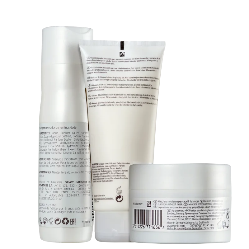 Kit Wella Professionals Oil Reflections Tratamento (3 Produtos)