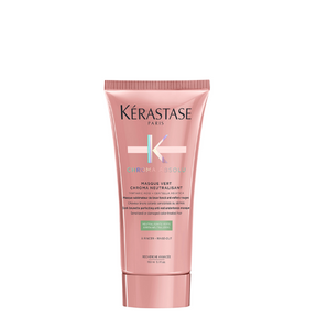 Máscara Neutralizante Capilar Kérastase Chroma Absolu Vert Neutralisant 150ml