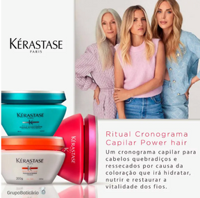 Ritual Kérastase Cronograma Capilar Power Hair (3 Produtos)