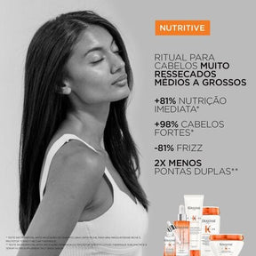 Trio Nutritive para cabelos muito secos médios a grossos