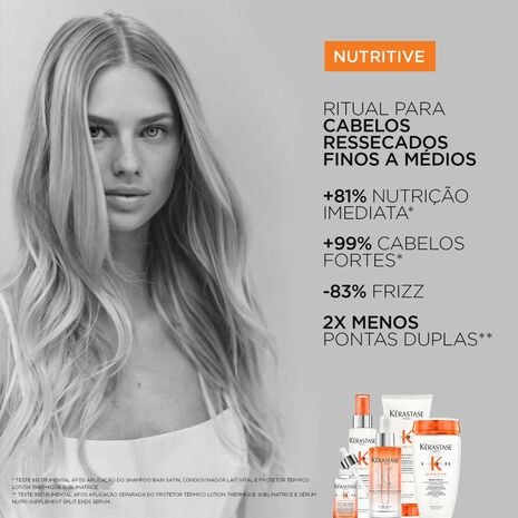 Trio Nutritive para cabelos secos finos a médios