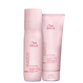 Kit Wella Professionals Invigo Blonde Recharge Duo (2 Produtos)