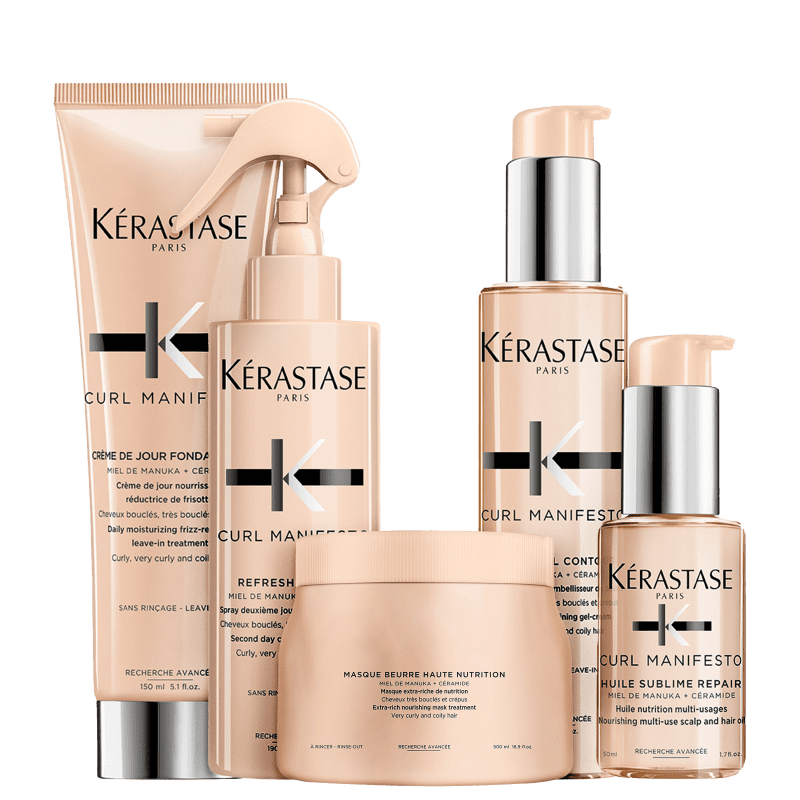 Kit Kérastase Curl Manifesto Completo - 5 PRODUTOS